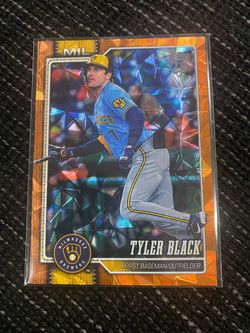 Topps 2026 Update Baaeball #US138 Tyler Balck Orange Diamanté 22/25 Brewers