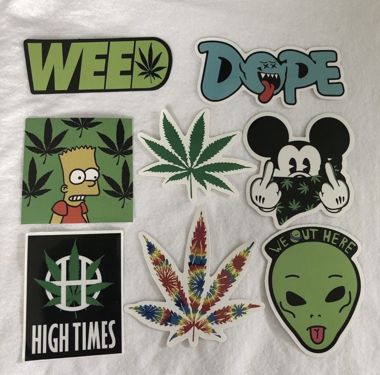 Weed Stickers
