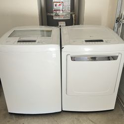 LG Washer And Gas Dryer Set 
