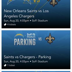 Saints Vs Chargers Tickets for Sale in Los Angeles, CA - OfferUp