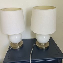 Matching Touch Lamps 