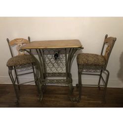 Kitchen High Table Set