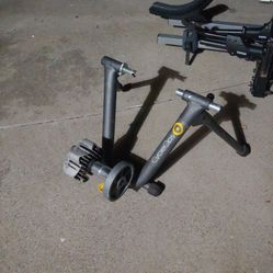 Bike Rack And Resistance Trainer