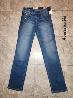 Abercrombie kids girls skinny jeans new