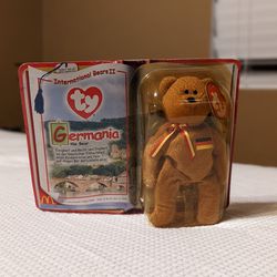 TY Beanie Babies Germania MacDonald's 1999 Plush Toy Bear Collectible