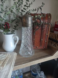 Vintage Crystal pitcher