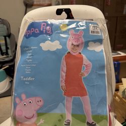 peppa pig Kid’s costume for Halloween (size 3-4 Toddler)