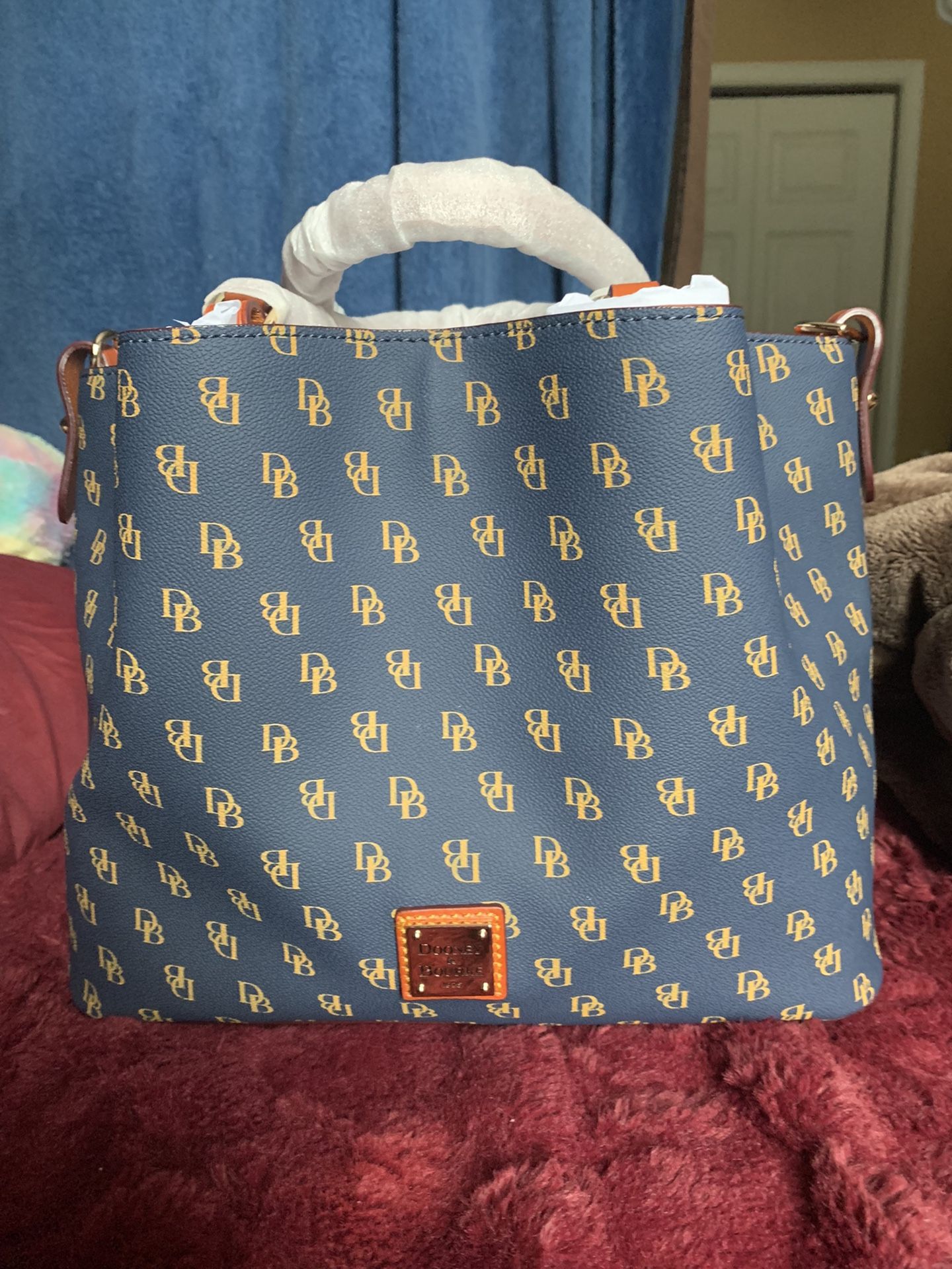 Dooney & Bourke Blue Brenna Handbag