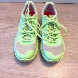 Used Adidas Terrex Agravic Flow Womens Trail Running Sneakers size 5 Outdoor Neon