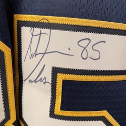 Chargers Antonio Gates Autographed NFL Jersey 