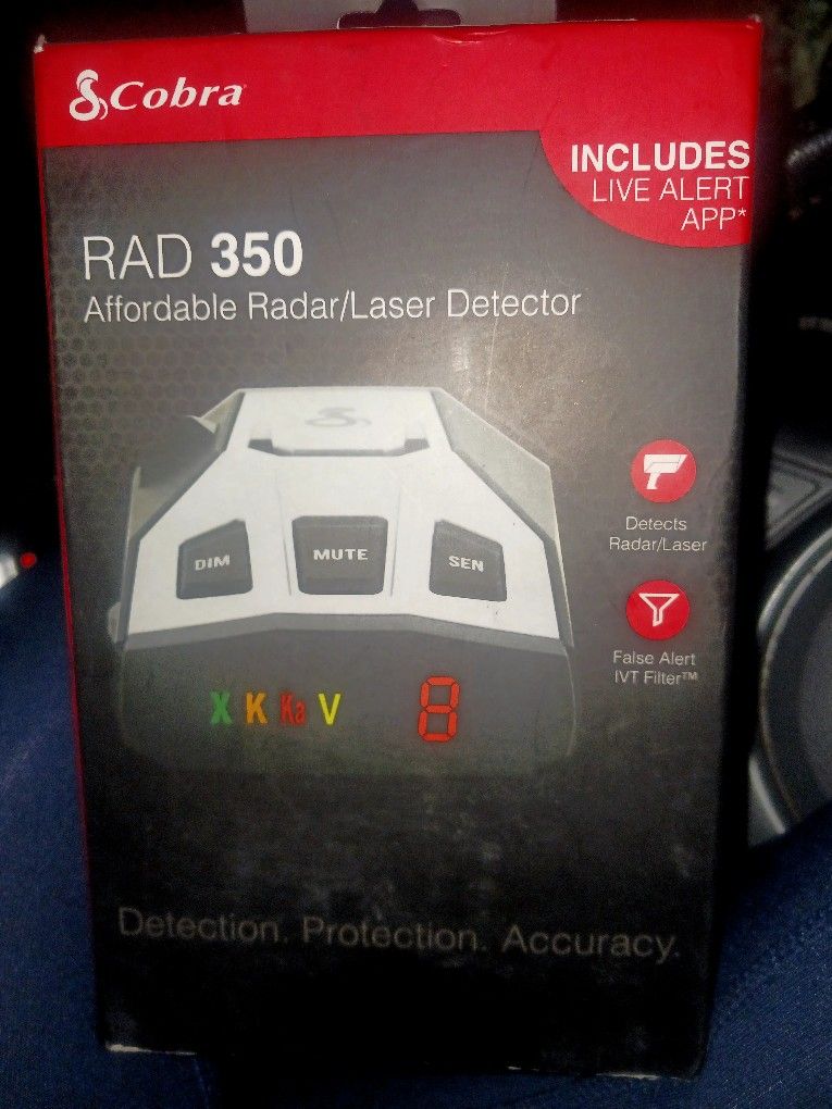 Cobra RAD 350 Laser/radar Detector