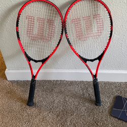 Wilson Federor Adult Tennis Racket (2 Qty)