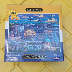 U.S. Navy jigsaw puzzle Dowdle