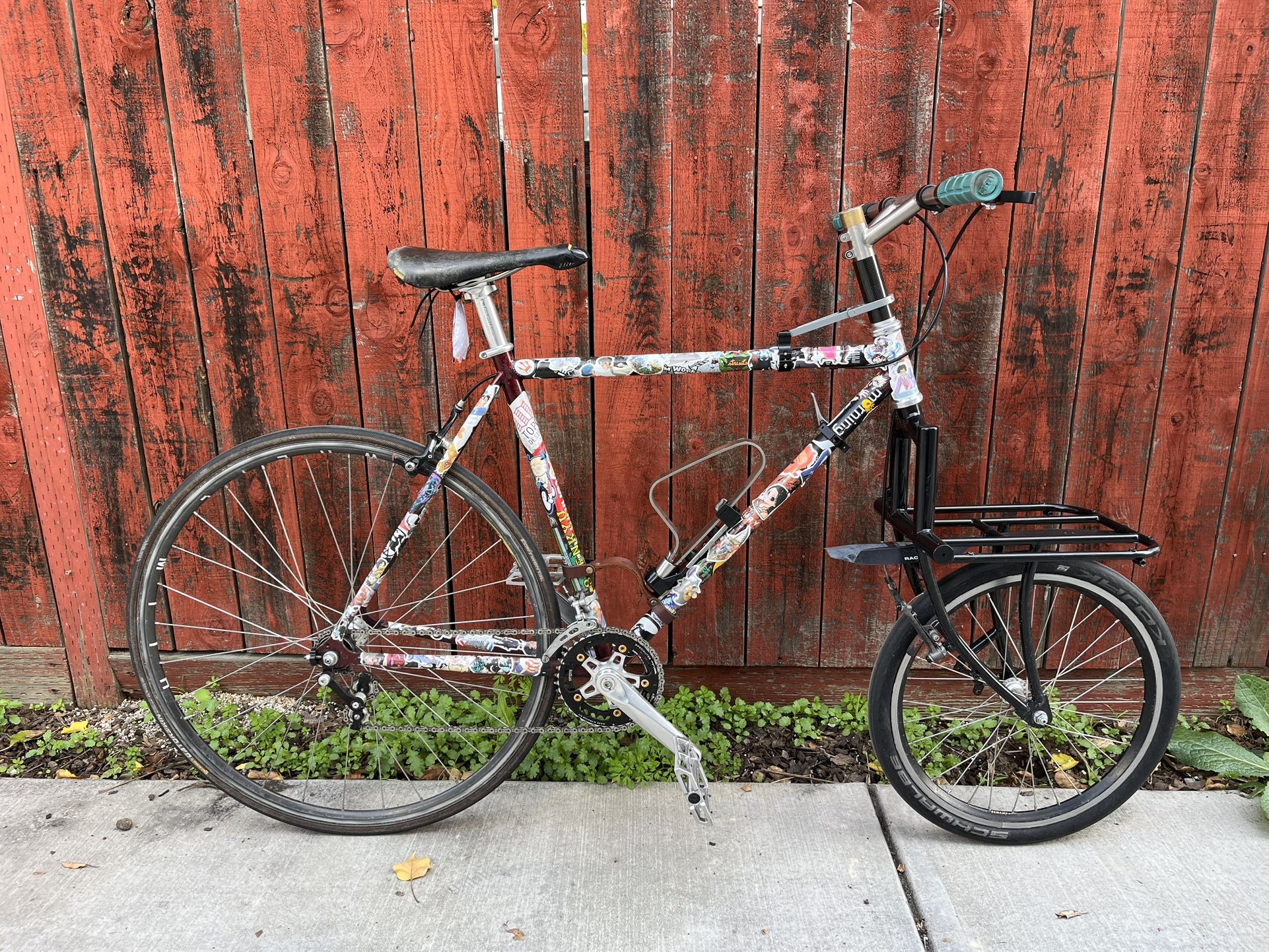 Non-branded Frame 2-speed Urban Take-out Racer -- Premium Parts, FAST