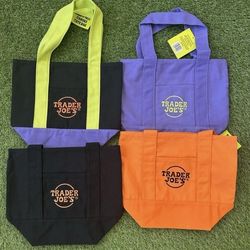 Brand NEW Mini Trader Joe's Canvas Bag
