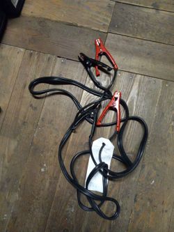 Jumper Cables with Clamps