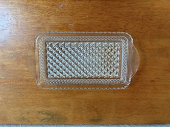 Wexford Clear Glass Relish Serving Tray