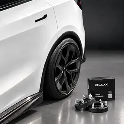 Model 3 & Y Wheel Spacers - BLOX Aluminum Forged Aluminum (1 Pair) 25mm