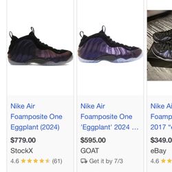 Nike air eggplant 