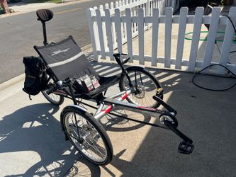 TerraTrike Rover Recumbent Trike with Accessories