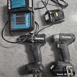 Makita Sub-compact Drill Set