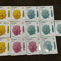 Set Of 13 Dr. Jart Cryo Rubber Face mask 