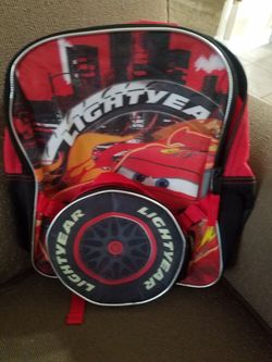 12 in Disney cars preschool backpack