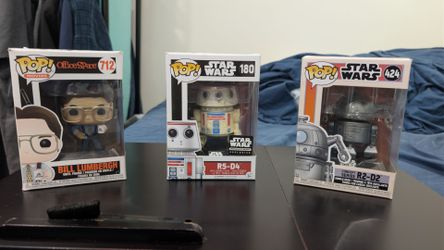 Funko Pop Lot of 3 – Office Space & Star Wars
