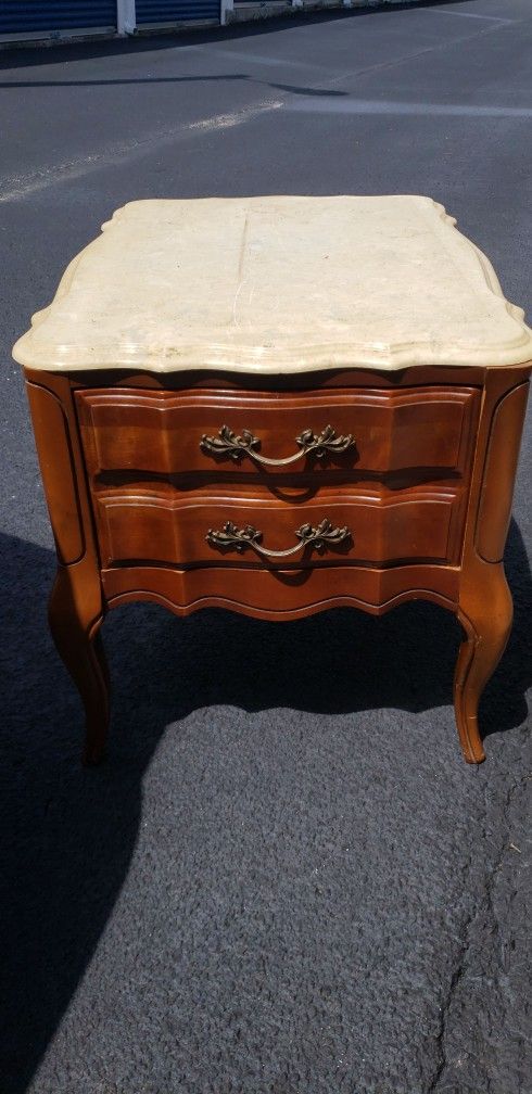 Vintage Marble Topped Tables