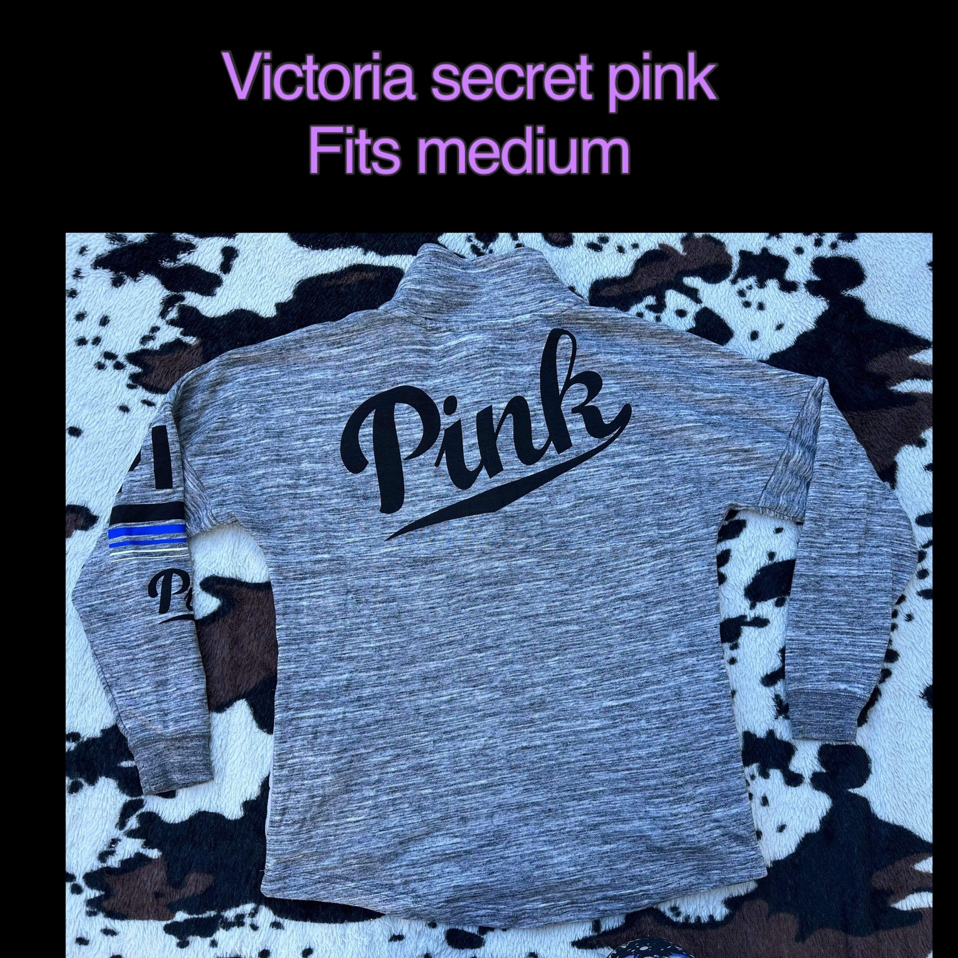 Victoria Secret Pink Pull Over Sweatshirt 