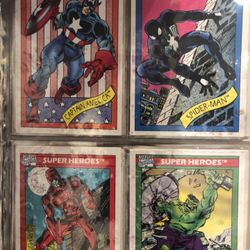 1990 Marvel Universe Series I Trading Cards 