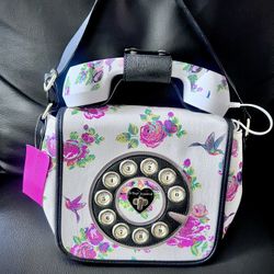 Betsey Johnson Phone Purse New