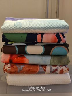 Tablecloth Bundle – 6 Assorted Colors & Patterns