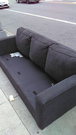 Sofa loveseat Grey good condition have top and bottom panels