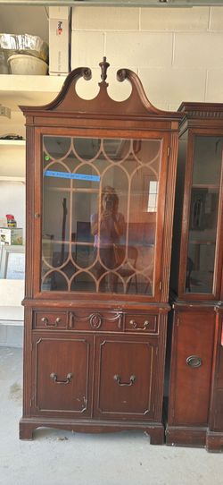China closet 2 pieces. 25 each or $40 for both.
