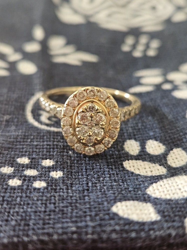 Yellow Gold Diamond Ring
