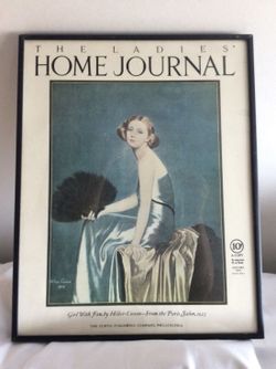 Vintage Ladies Home Journal Frame