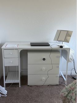 Desk with dresser