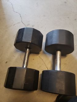 95lb Dumbbells Gym Weights