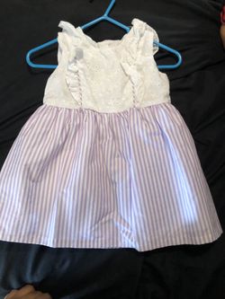 Baby purple dress 6-9 months