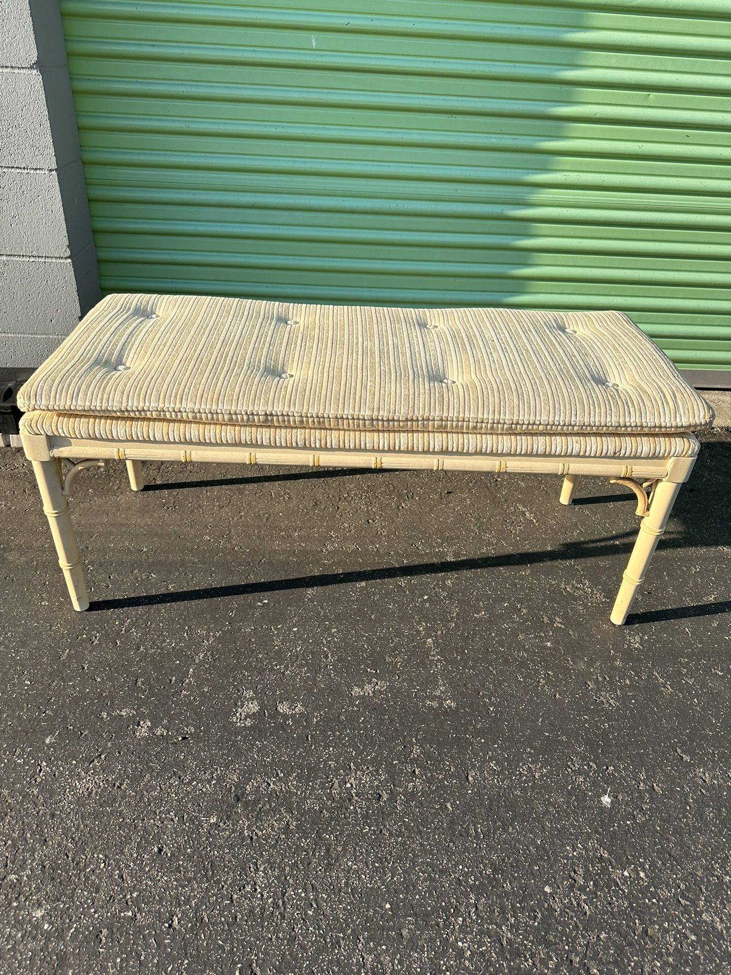 Bamboo Bench