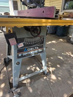 10" delta contractor saw