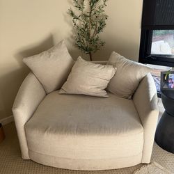 Pottery Barn dupe Balboa Media Lounger