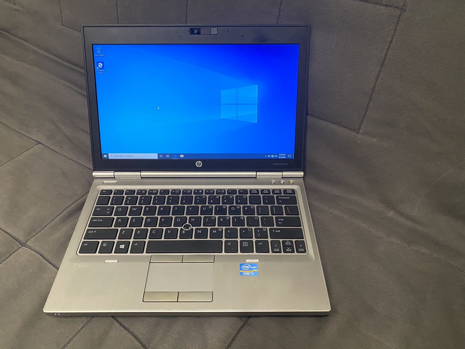 12.5” Hp EliteBook 2750p i7 laptop