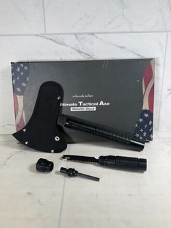 Wilson & Miller Ultimate Tactical Camping Axe - Metallic Black (A1G009212)