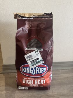 Kingsford High Heat Charcoal Briquets (12lb Bag) - Nearly Full