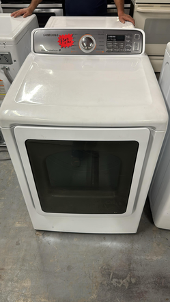 Samsung Front Load Dryer – Steam + Sensor Dry, White