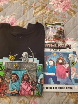 MINECRAFT 3 PIECE T-SHIRT SET