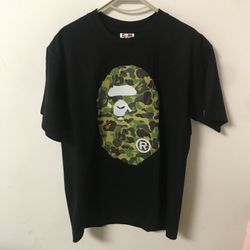 "BAPE ABC Camo By Bathing Ape Tee
Black/Green"

