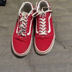 Red Vans 